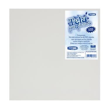 Tela para Pintura Branco 50x60cm - Cortiarte