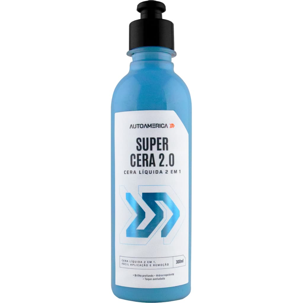 Super Cera 2.0 Autoamerica 300ml Cera Automotiva Brilho