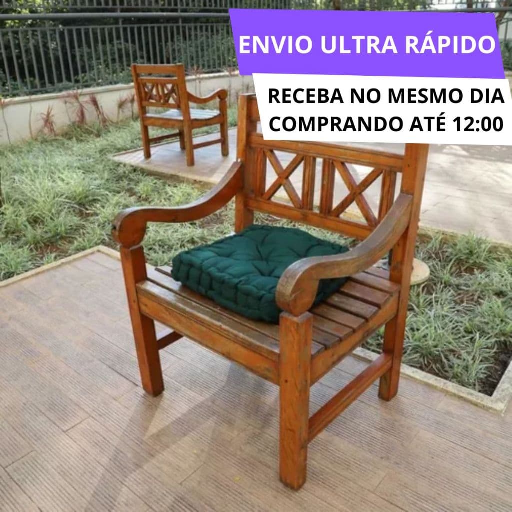 Almofada Turca 40x40 Enchimento De Algodão e Poliéster Confortável Macio Diversas Cores