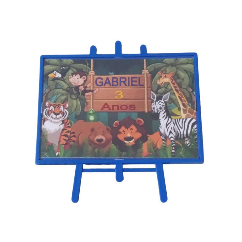 10 Centro de mesa infantil, Topo de mesa Safari, Barbie, Heróis, Diversos