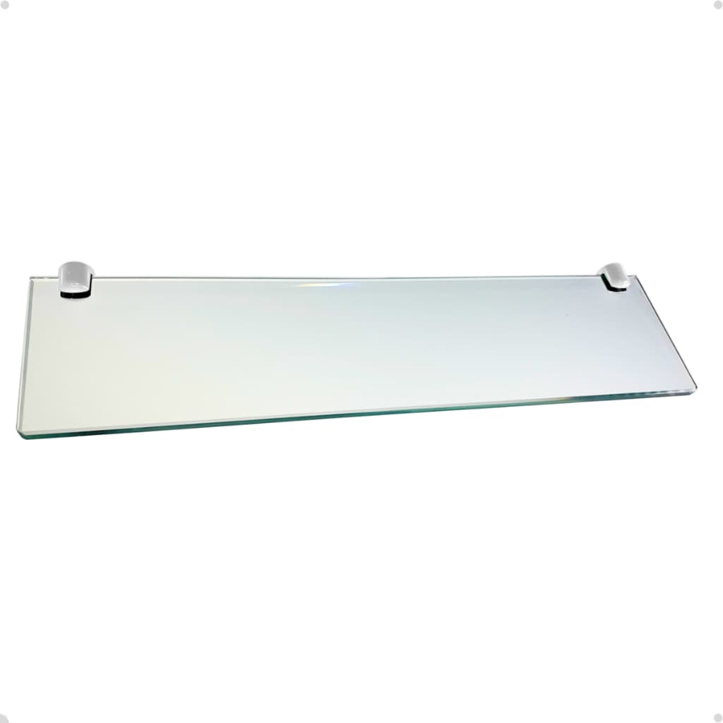 Prateleira de Vidro 40x10cm 8mm – Banheiro, Lavabo, Cozinha