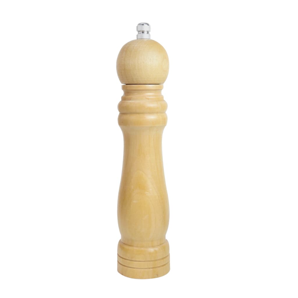 Moedor De Pimenta Madeira E Cerâmica 21cm Prático Resistente