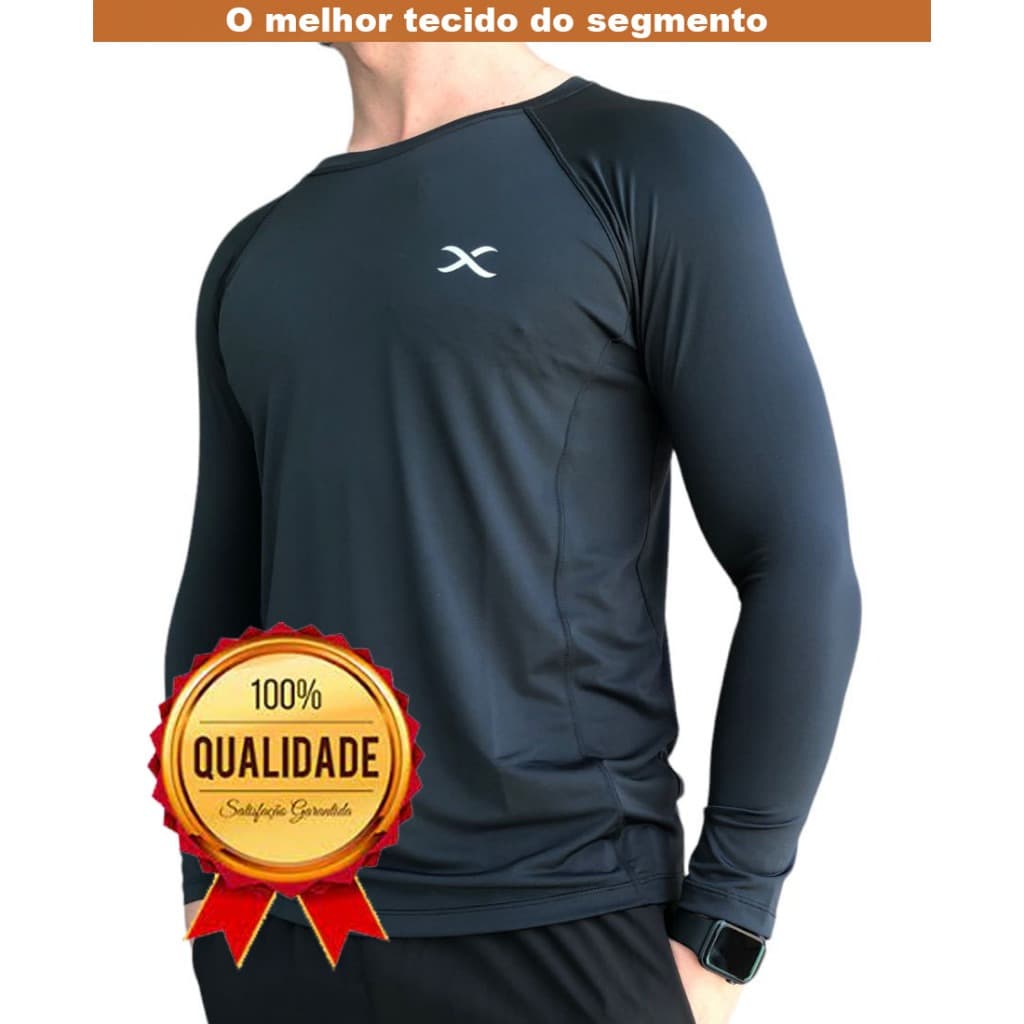 Camiseta Manga Longa de Proteção UV - Conforto, Estilo e Performance