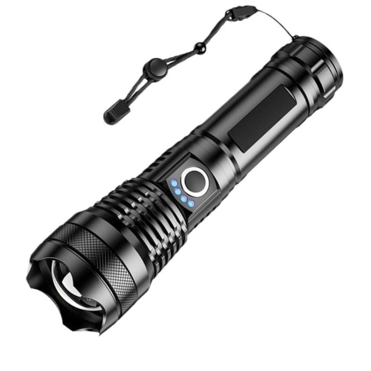 Lanterna Tatica Militar Longo Alcance Super Potente Carregamento  Usb Bateria Luz Branca Led
