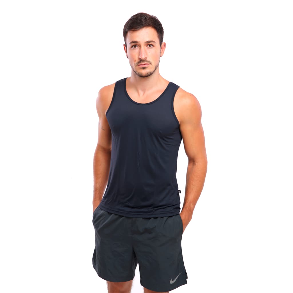 Camiseta Regata Dry Fit Masculina 100% Poliamida