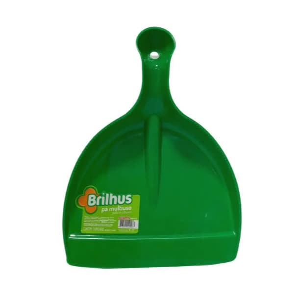 Pá Multiuso Brilhus Cor Verde Para Lixo e Limpeza em Geral