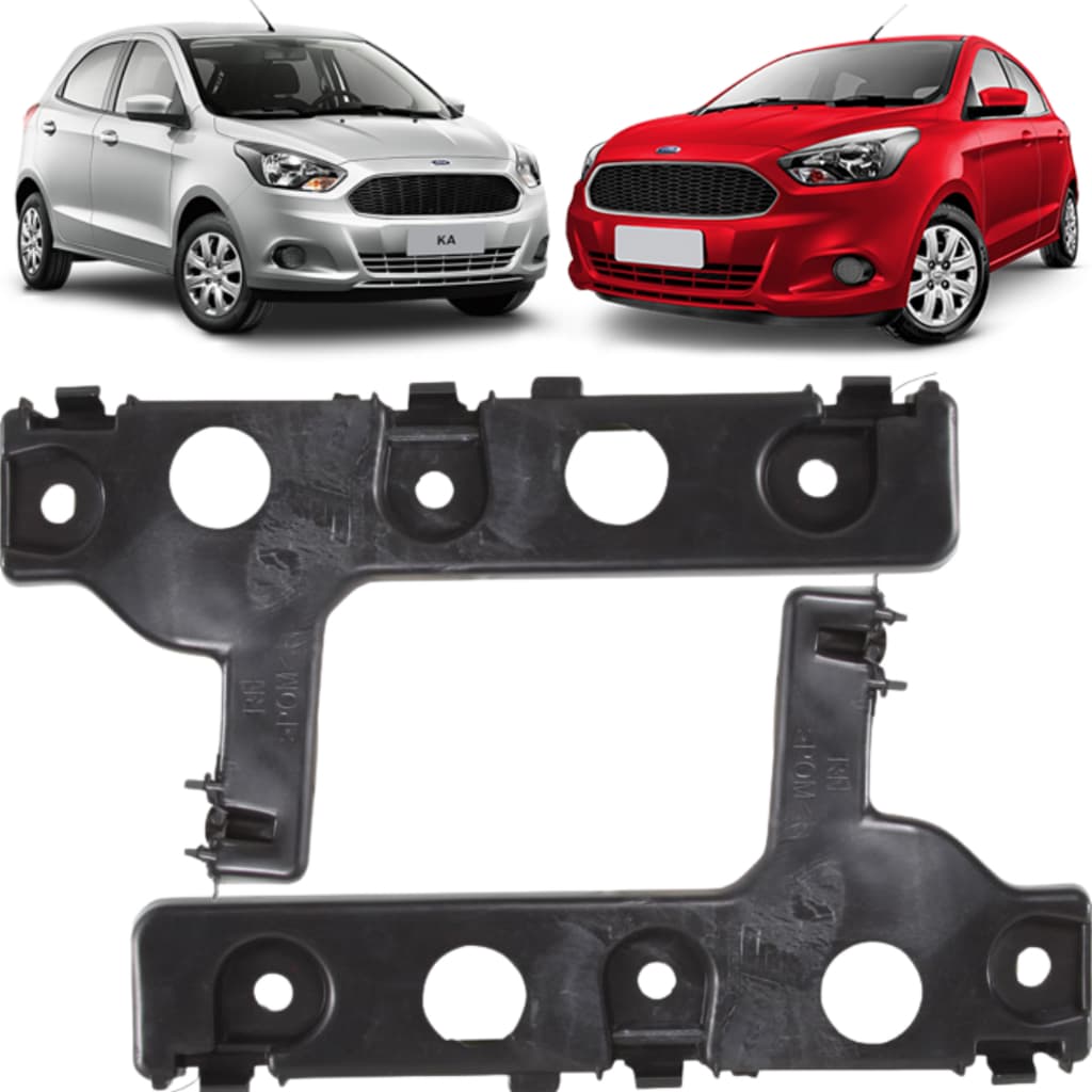 Suporte Guia Do Parachoque Dianteiro Ford Ka 2014 2015 2016 2017 2018