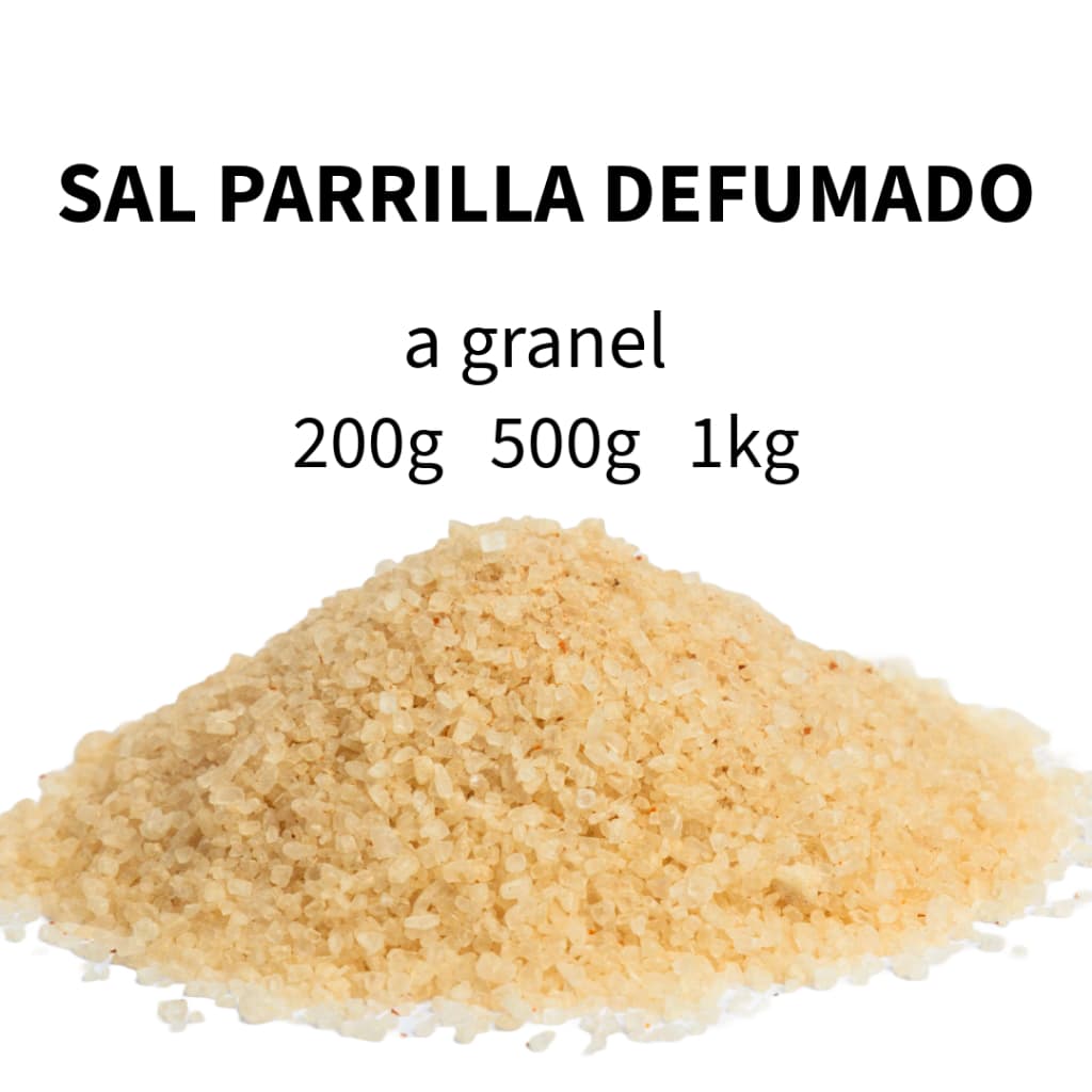 Sal de Parrilla Defumado a granel Temperos