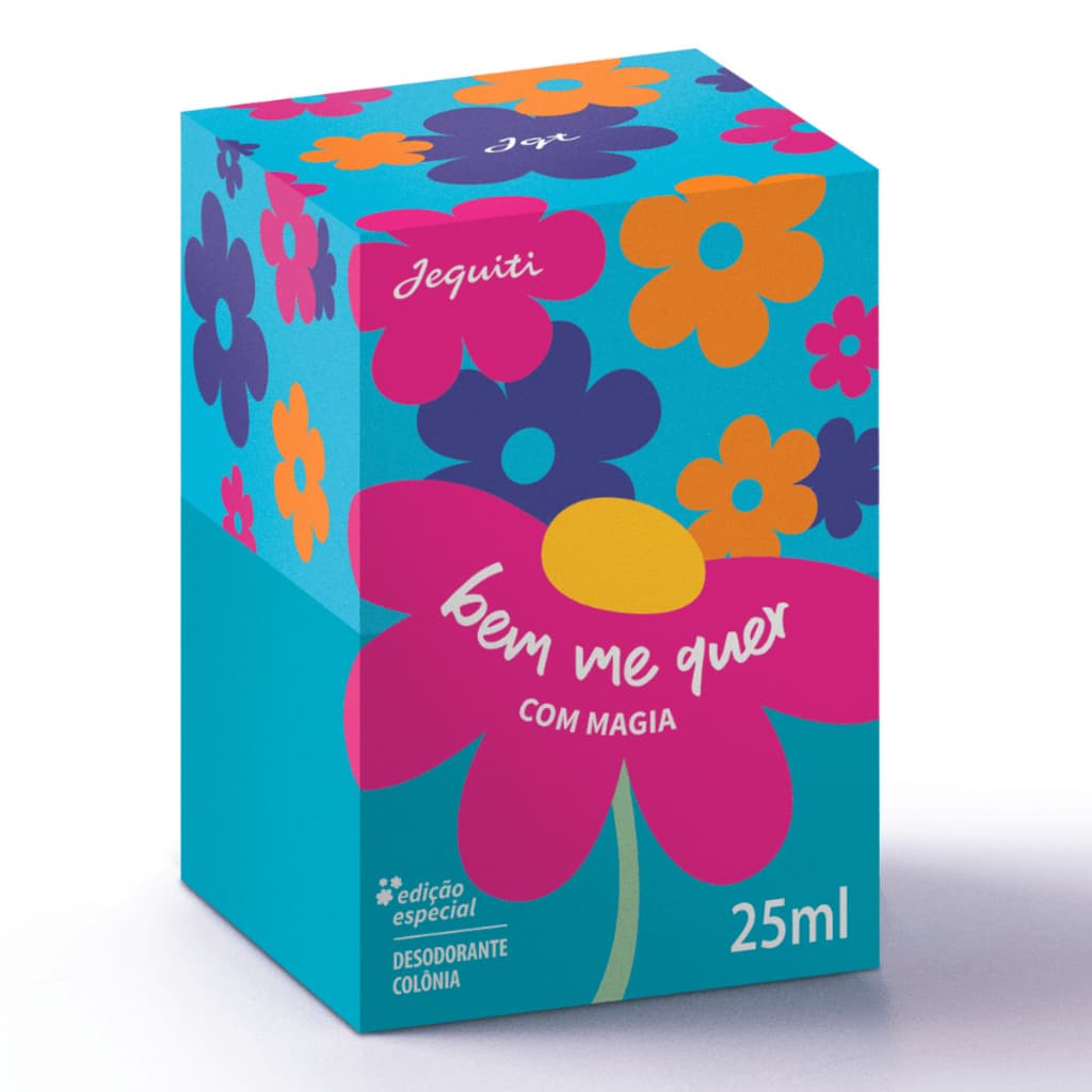 Bem-Me-Quer Desodorante Colônia Feminina Jequiti, 25 ml