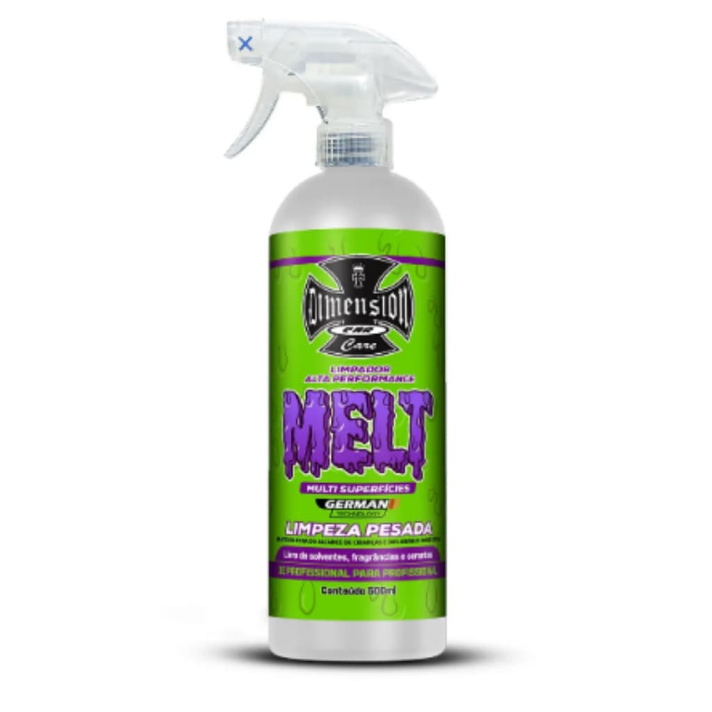 Melt Limpeza Pesada Alta Performance 500ML - Bico Foam, Limpa Vidro