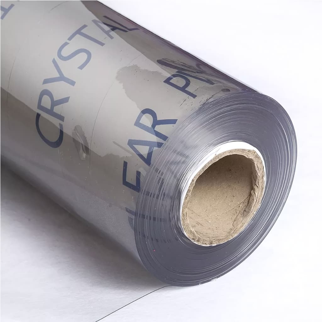 Plástico Transparente Cristal Pvc 0,60mm 60cm X 1,40m Grosso Lona Toldo Toalha De Mesa Cortina