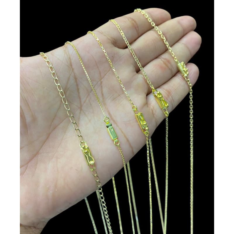 corrente cordão 100% De Moeda Antiga Identica Ao Ouro 18k 3