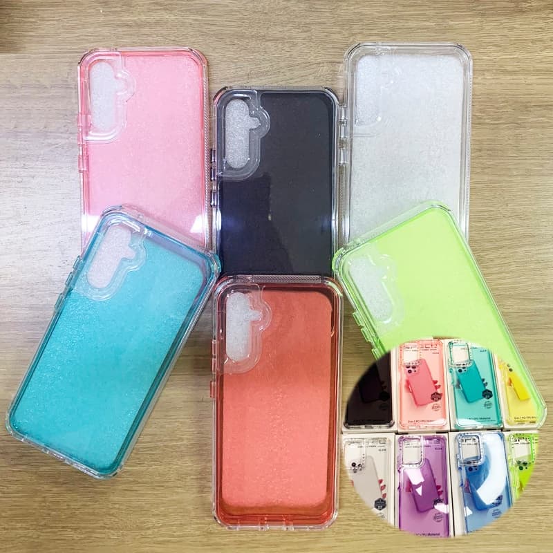 Capa Acrilico Anti-Amarela Samsung A37/A57/A07/A17/A26/A56/A54/A03 CORE/A34/A32/A15 CapinhaTransparente Space Anti Pacto