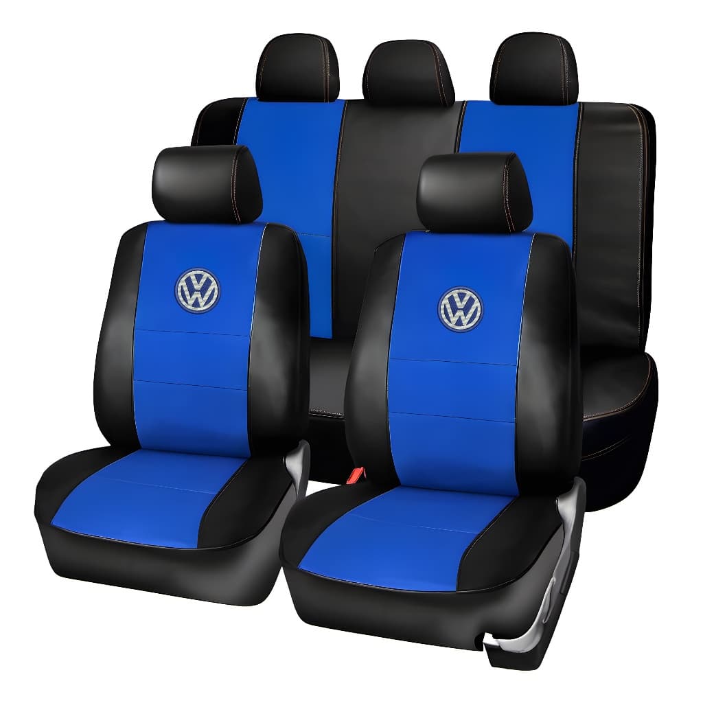 Capa Banco Couro Automotivo Carro Fox 2004 a 2022 Jogo Completo Várias Cores