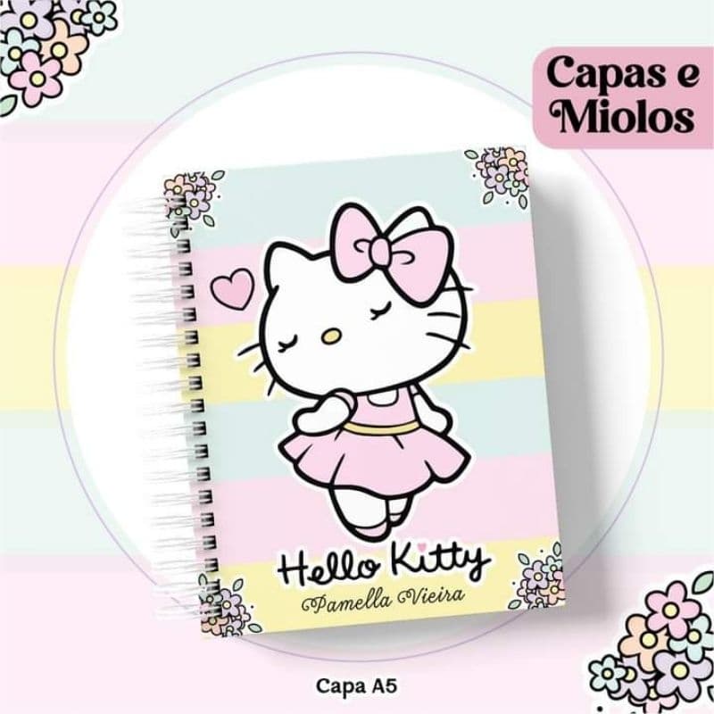 agenda planner hello kitty linda fofa candy color