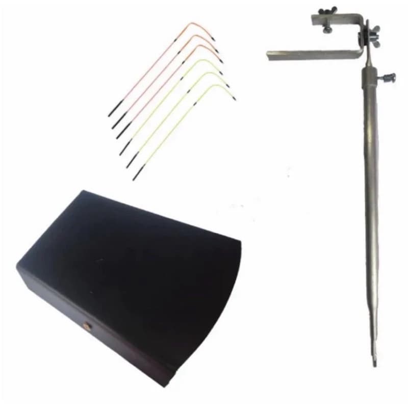 lanterna pesca noturna com 12 led verde 9volts LED ,ela e a bateria + 2 ponteira inteligente