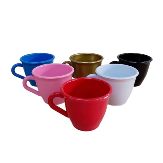 Conjunto 6 Xícaras para Café Acrílico 50ml