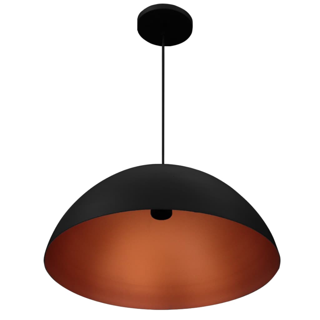 Pendente Meia Lua 20 CM Preto - Cobre