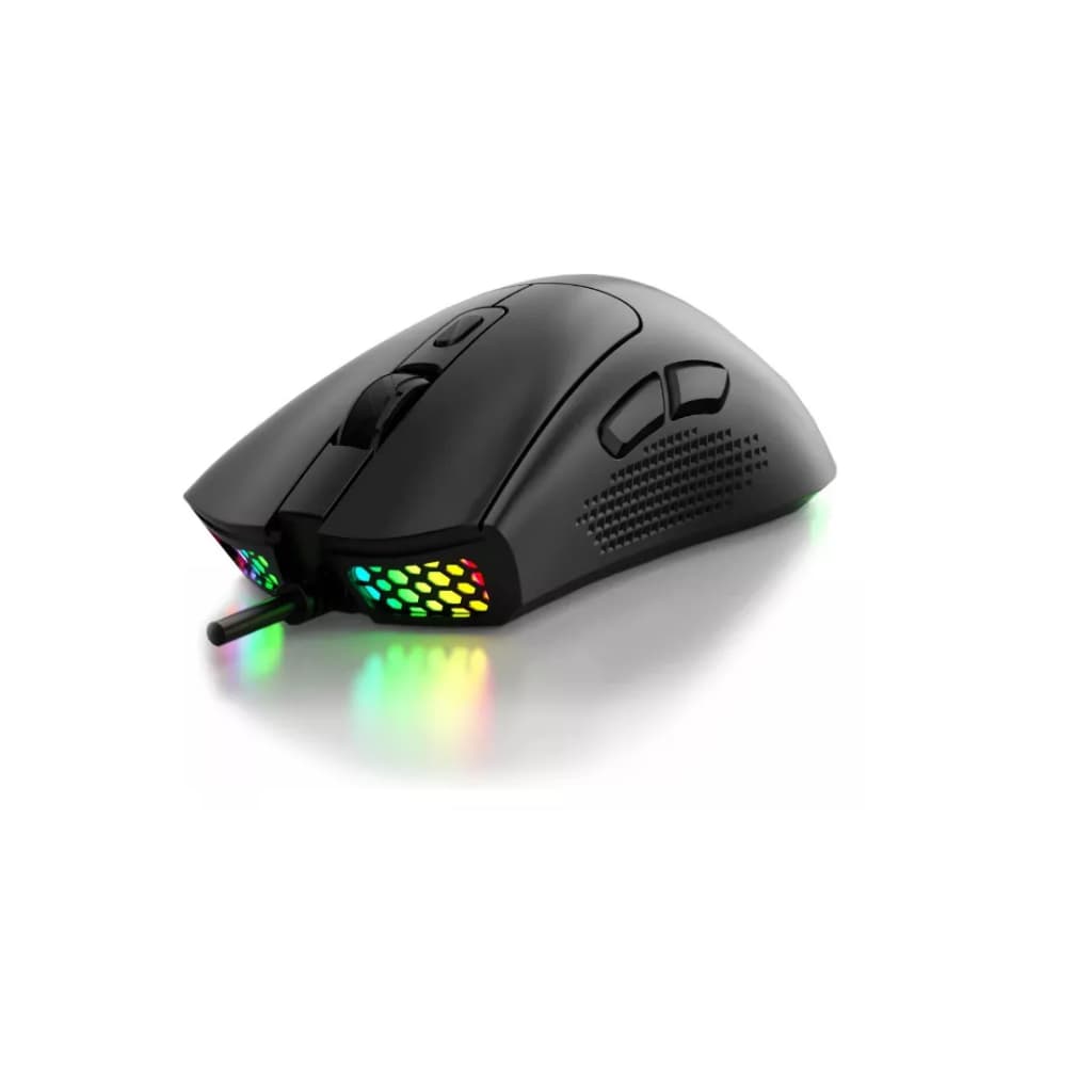 Mouse Gamer Jogo 7200 Dpi Óptico Led Rgb Usb Pc Videogame