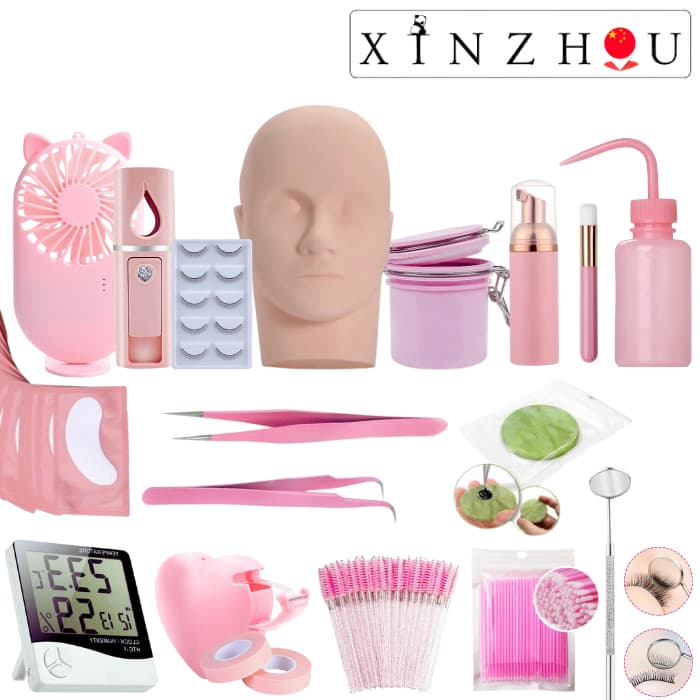Kit Completo Extensão e Alongamento de Cilios
