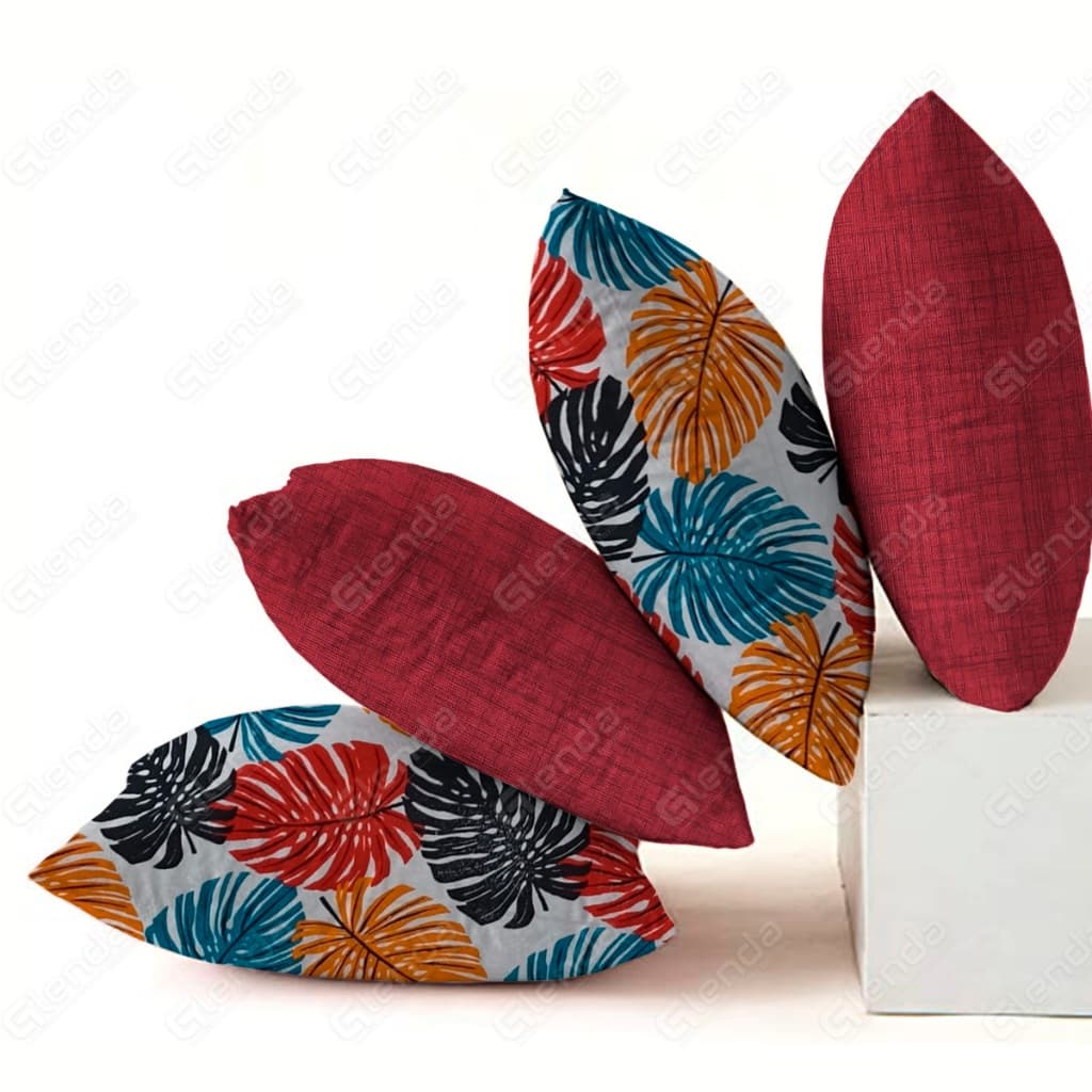Kit 4 Capas para Almofadas em Gorgurinho 45x45