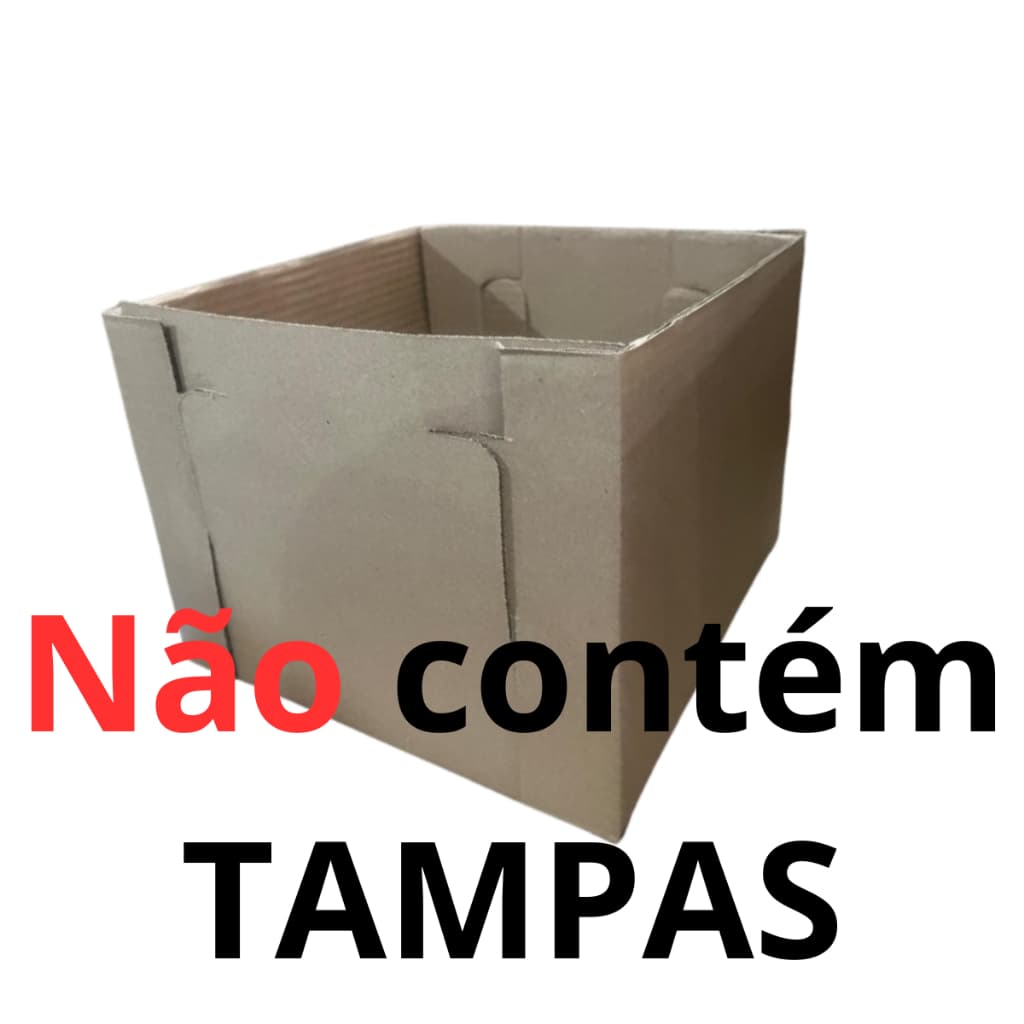 20 FUNDOS PARDA para bolo Alta na medida 30x30x25 ( CONTÉM SÓ FUNDOS)