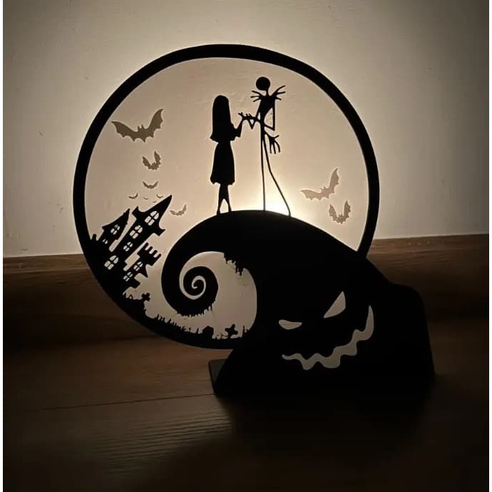 Vela de Halloween O Estranho Mundo de Jack - Decoração de Halloween