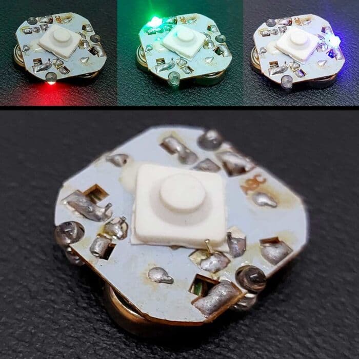 Kit 10/15/20/30 Botao de Led / Botao de Lampada  Pisca Pisca Para Festa Copo Miolo de Led Varejo