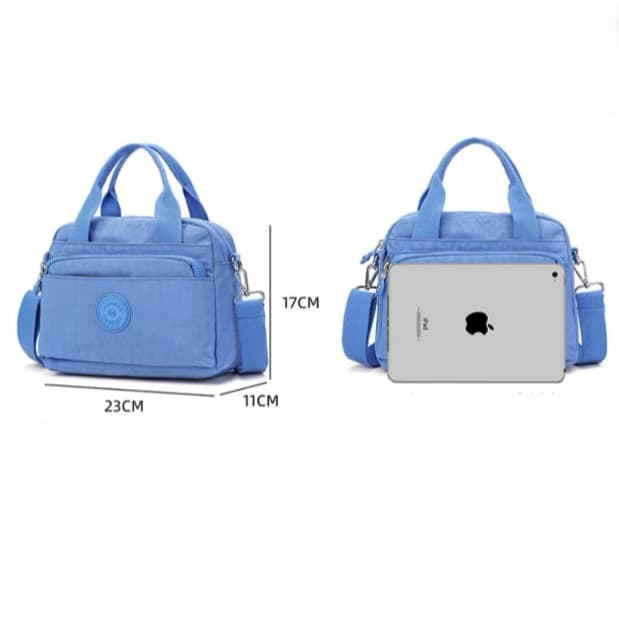 Bolsa Feminina CrossBody Transversal Impermeável Com Alça Ajustável