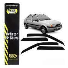 Calha de Chuva Ford Fiesta Street Hatch 1996 até 2004 com 4 Portas ref;10011