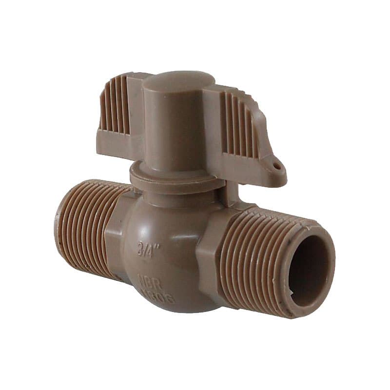 Registro Esfera Pvc 3/4" Rosca Ext Cavalete - Higibran