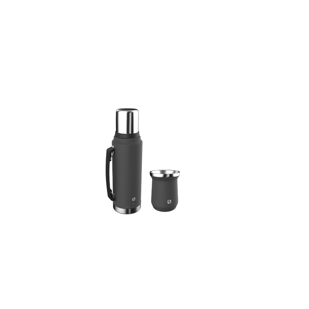 Kit Cuia E Termica Soprano Everest Inox/cz