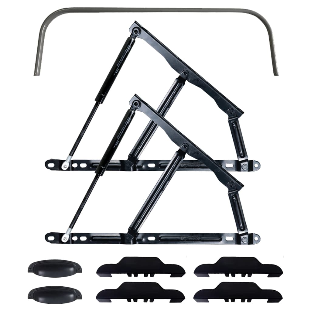 Kit completo articulação cama box baú casal 800N