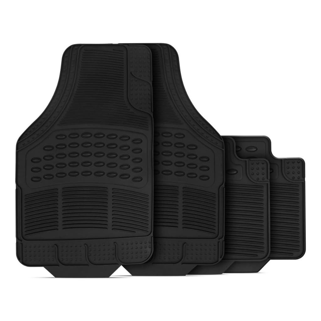 Jogo Tapete Borracha Automotivo Carro Flash Tapetes Modelo Universal