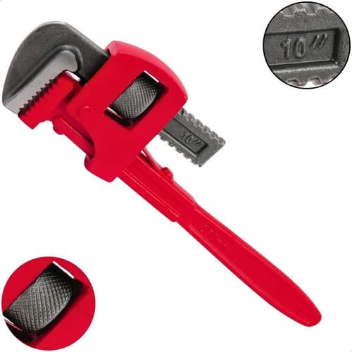 Chave Cano Grifo Stillson 10 Polegadas Ajustável - Durável, Confortável Material Aço forjado