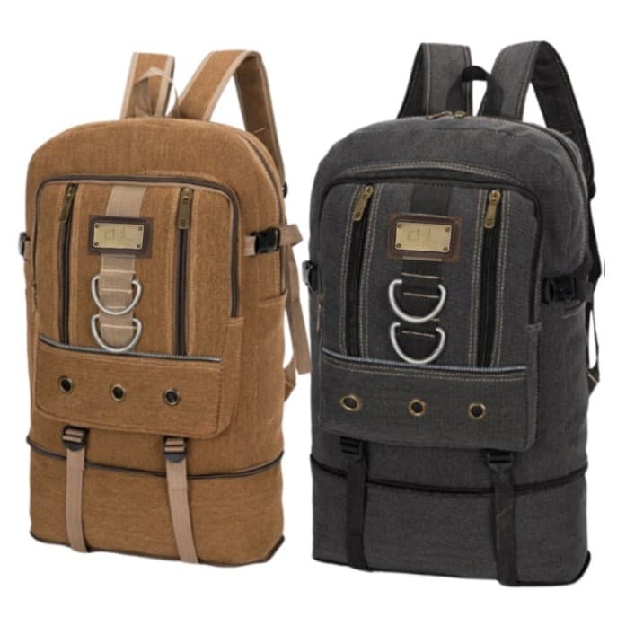 Mochila De Lona De 50l De Alta Qualidade Resistente