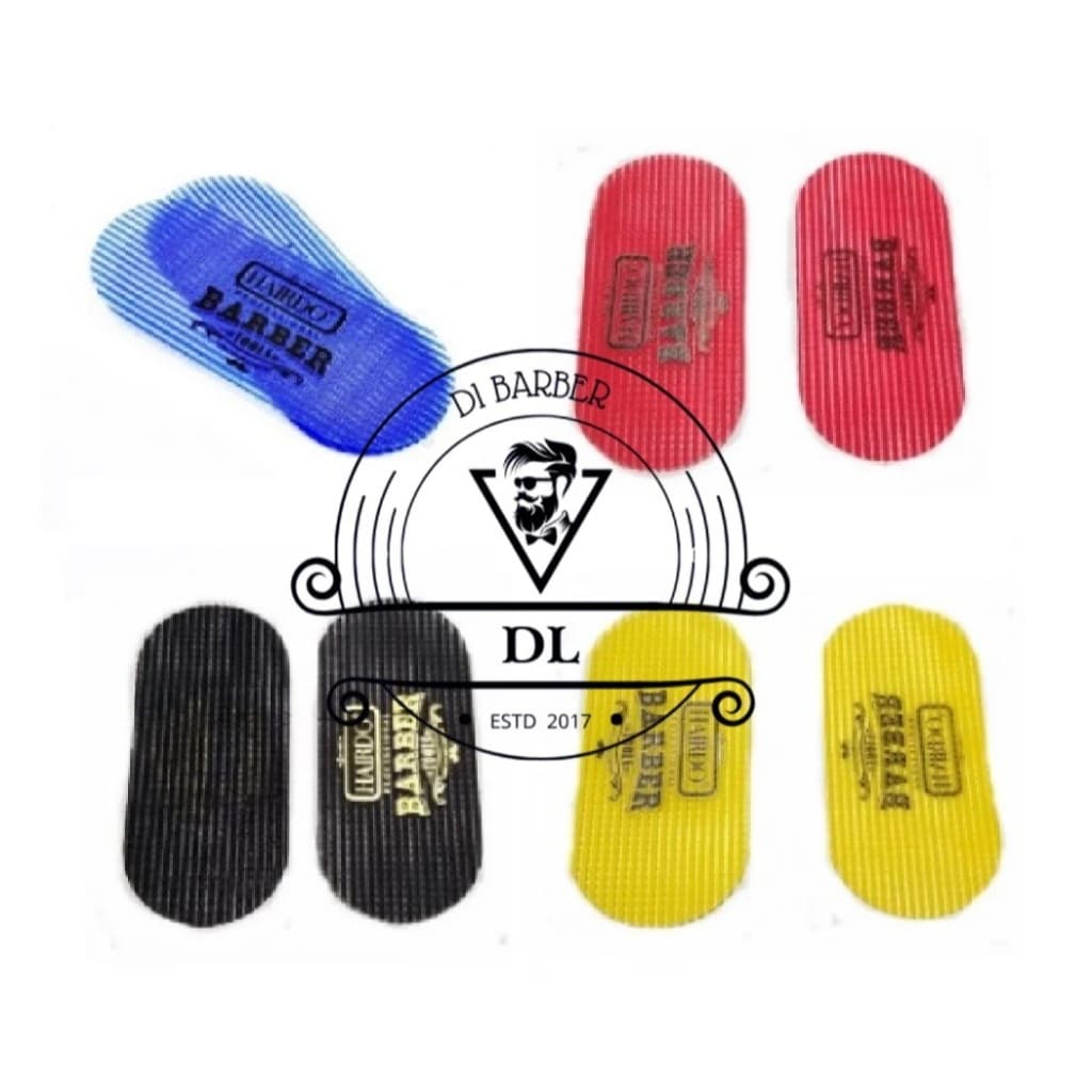 Kit 03 pares Velcro Prendedor / Divisor / Separador de Cabelos e Mechas (cores diversas) 06 unidades