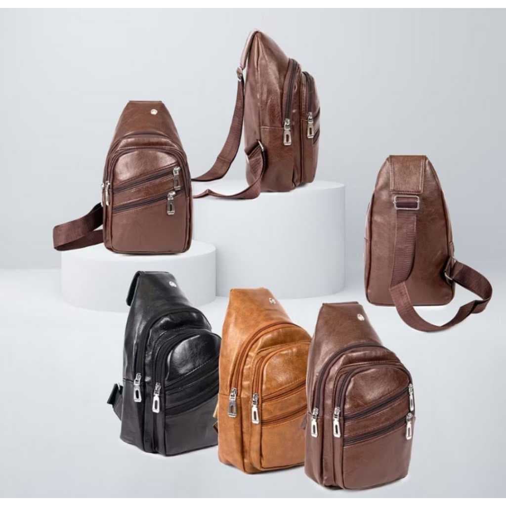 Mochila Bolsa de Peito Tiracolo Pochete Bolsa Transversal Masculina Feminina