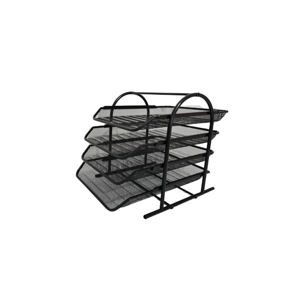 Organizador De Mesa Para Escritório Com 4 Bandejas Organizador de papel Escritório com 3 bandejas