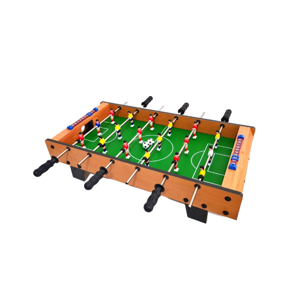 Mesa De Pebolim Grande Com Pés Madeira - 2 Bolinhas Inclusas