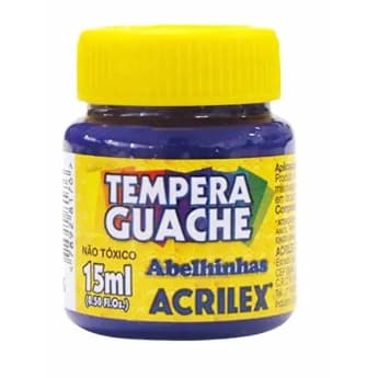 TINTA GUACHE TEMPERA 15ML VIOLETA ACRILEX C/ 12