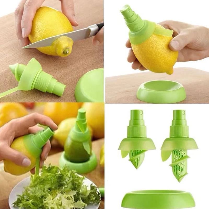 Borrifador Limao De Plastico E Silicone Keita