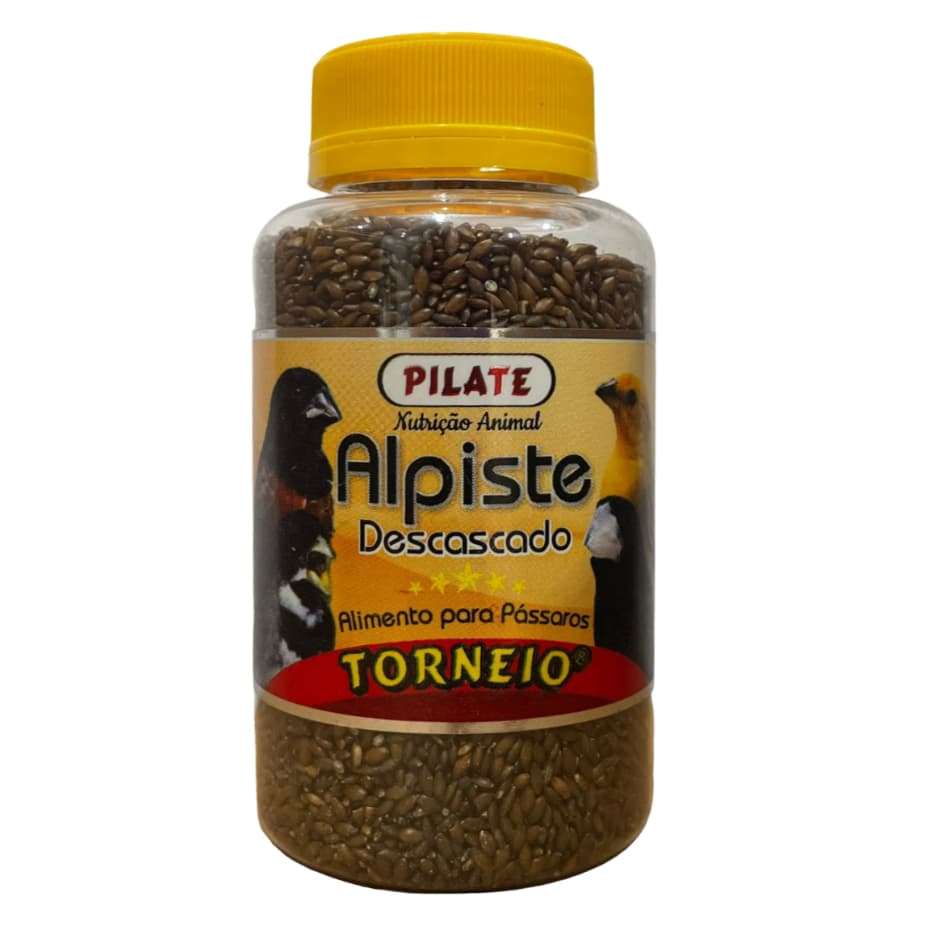 Alpiste sem casca - 170g / Nutrição para seu pássaro