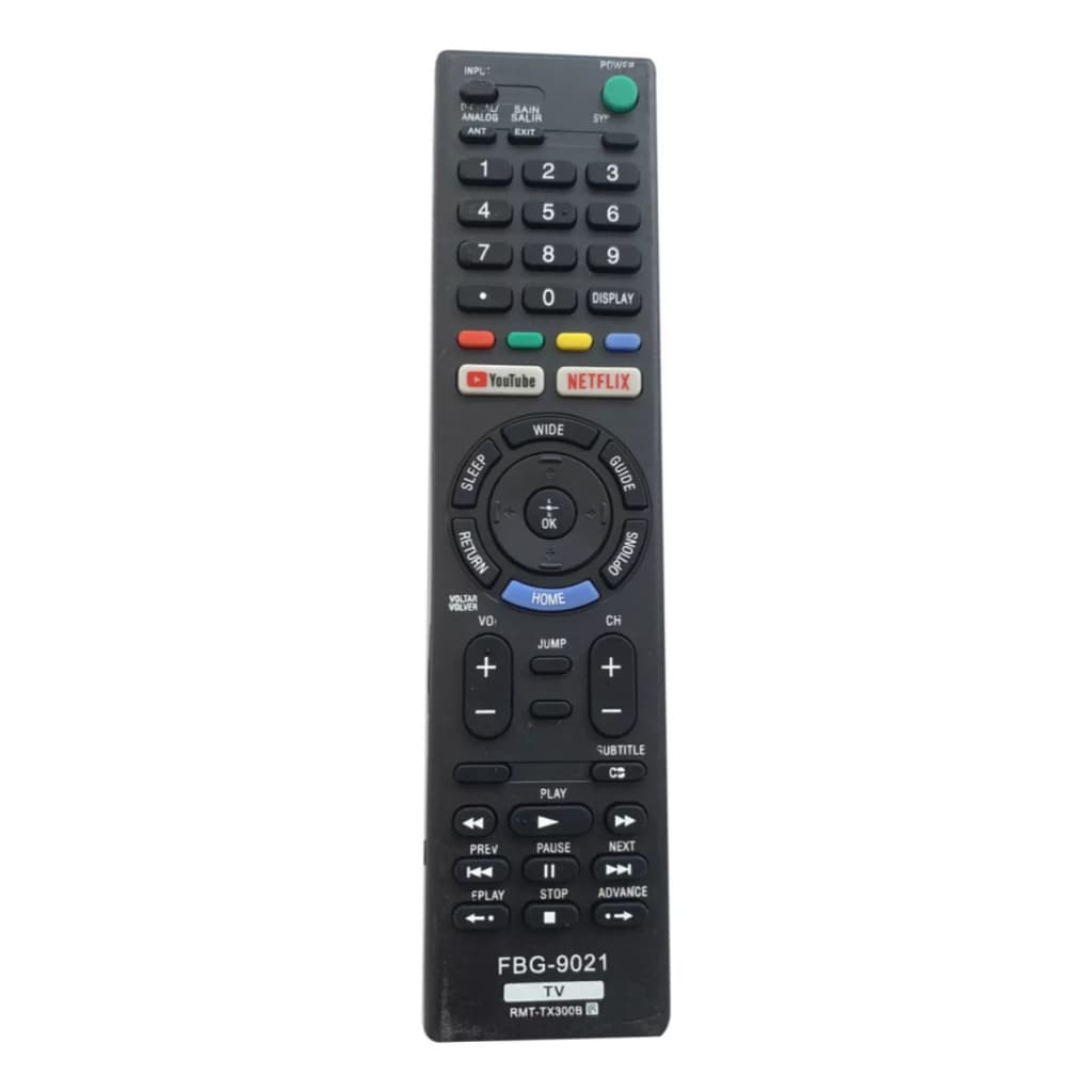 Controle Remoto Para Tv Sony Smart Led Fbg 9021 SKY 9010 LE 7041 LHS 9010