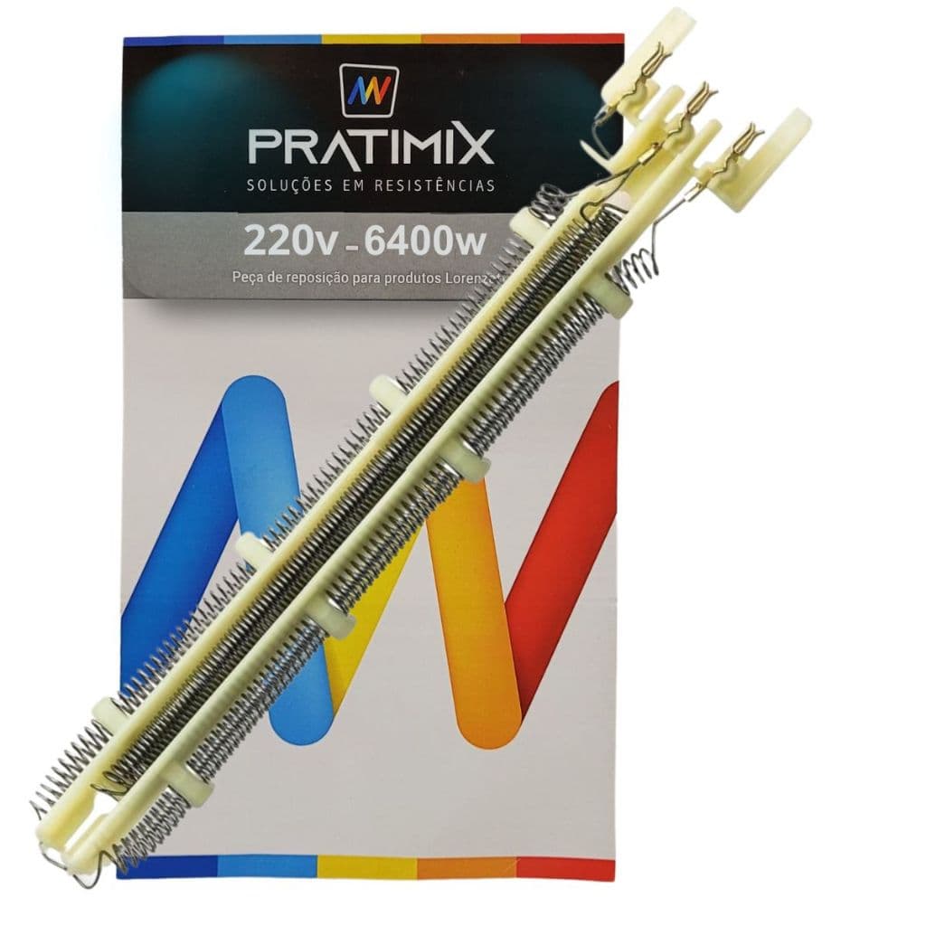 Resistencia Ducha Lorenzetti 220v 6400w Top Jet Multitemperatura Pratimix