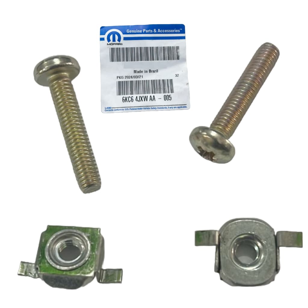 Kit Fixação Parafuso Alça Teto Porta Oculos Fiat Original