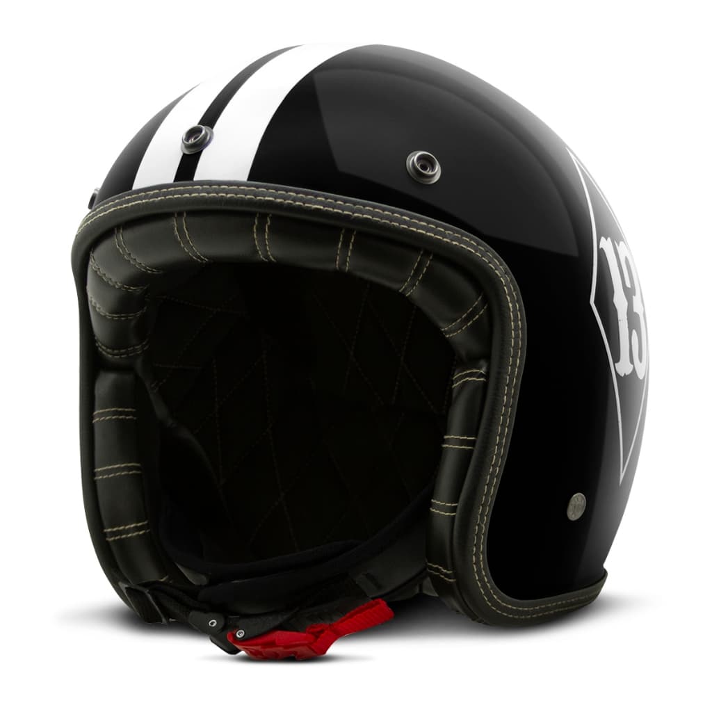 Capacete Moto Aberto Etceter Custom Biker Estiloso Moderno Feminino Masculino Acompanha Acessórios