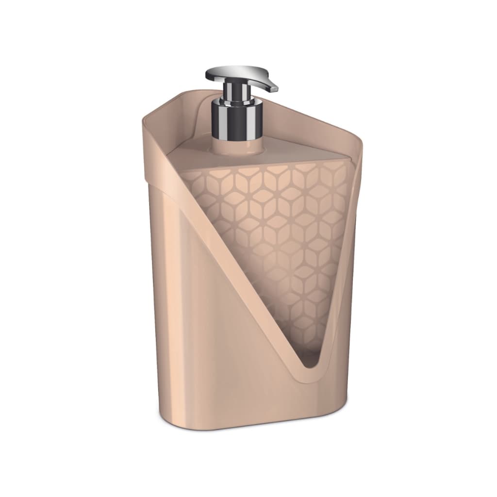 Dispenser Detergente Click Uz Pia Cozinha Organizador Bucha Sabão Liquido Limpeza Casa