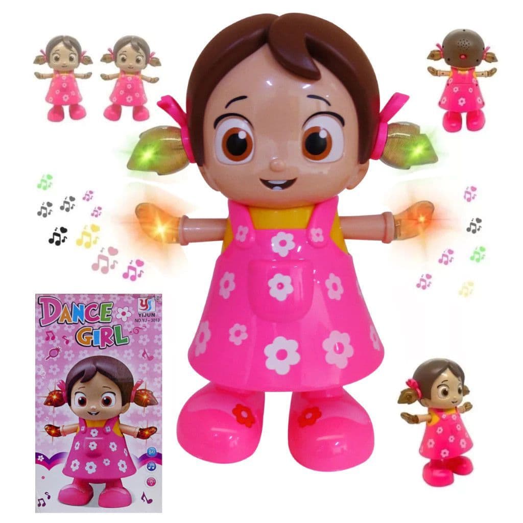 Boneca Musical Canta Dança Acende Luz Dance Girl Brinquedo Infantil Menina Super Promoção