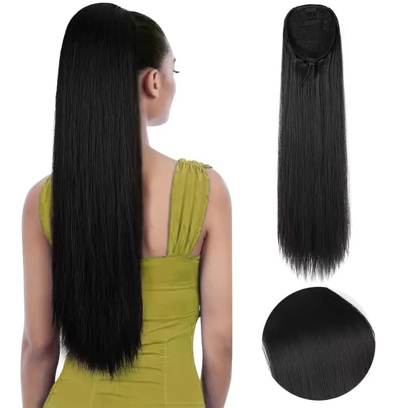 Rabo de Cavalo  Liso  Bio Fibra Premium 70cm 180g Top Hair ANTONELA